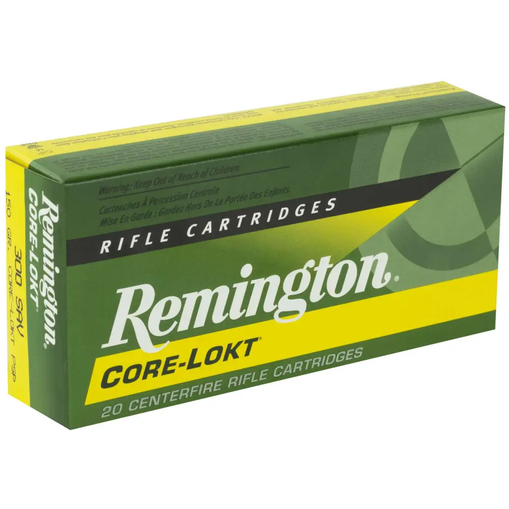 Remington 300 Savage 150GR Core-lokt Psp 20RD