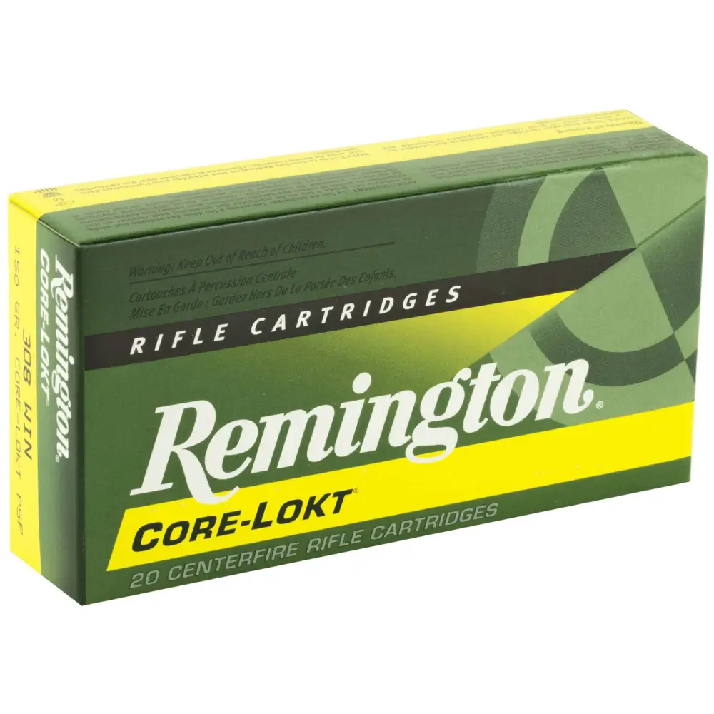 Remington 308 Win 150GR Core-lokt Psp 20RD