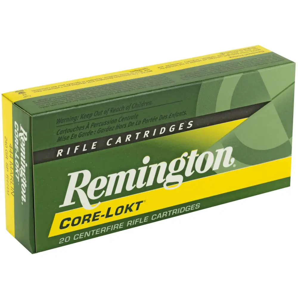 Remington 444 Marlin 240GR Soft Point Ammo 20RD