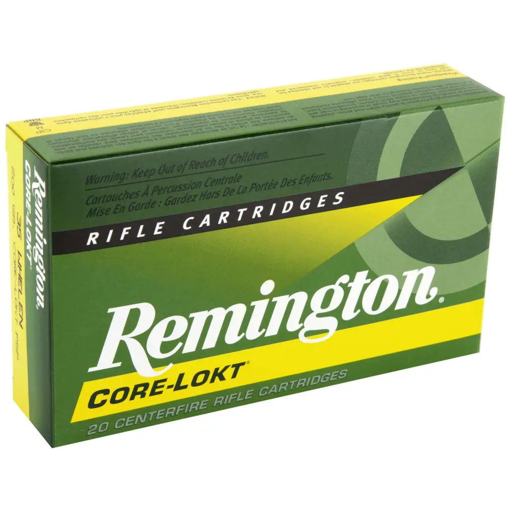 Remington 35 Whelen 200GR Core-lokt Psp 20RD