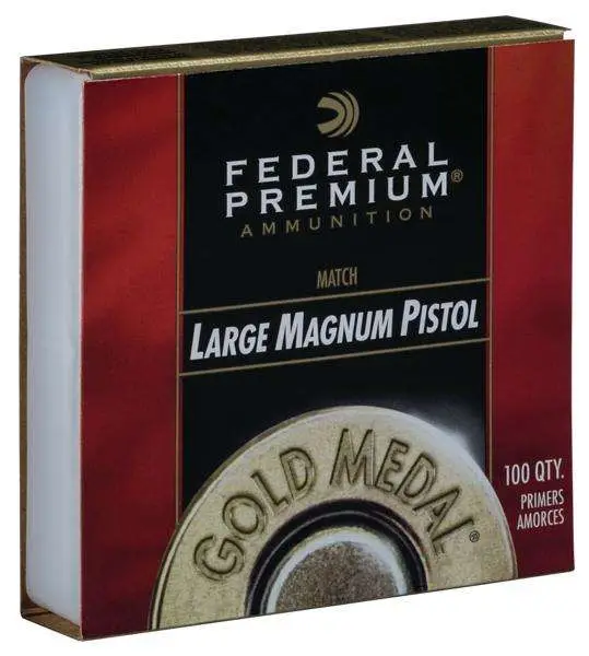 Federal Gold Medal Match Large Pistol Magnum Primer 1000CT