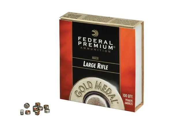 Federal Premium Gold Medal Match Primer 205M Small Rifle 1000CT