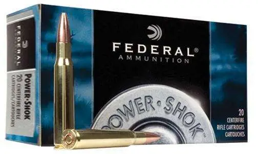 Federal Power Shok 303 British 180GR 20RD Ammo Box