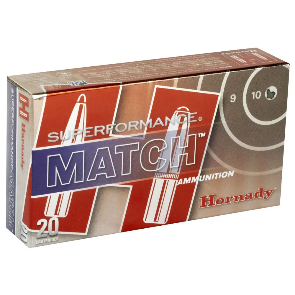 Hornady Superformance Match 223 Rem 75GR 20RD
