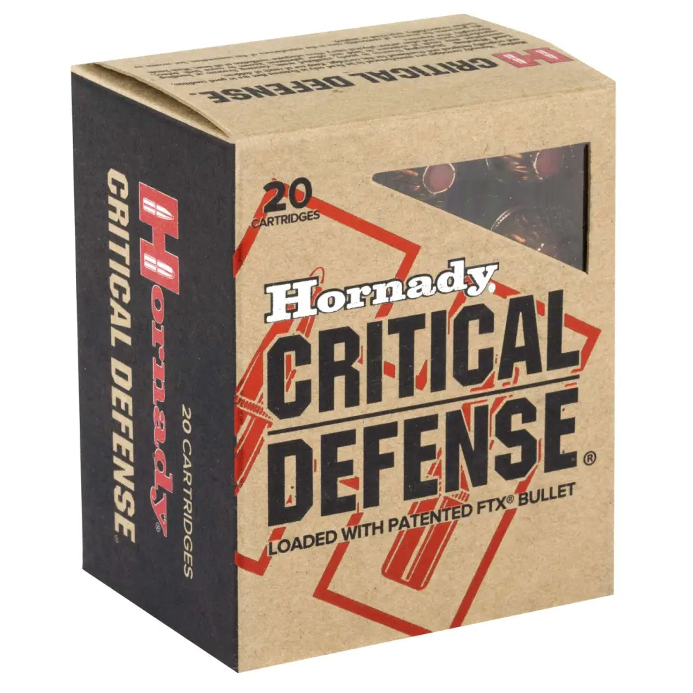 Hornady Critical Defense 44 Special 165GR Ftx 20RD Box