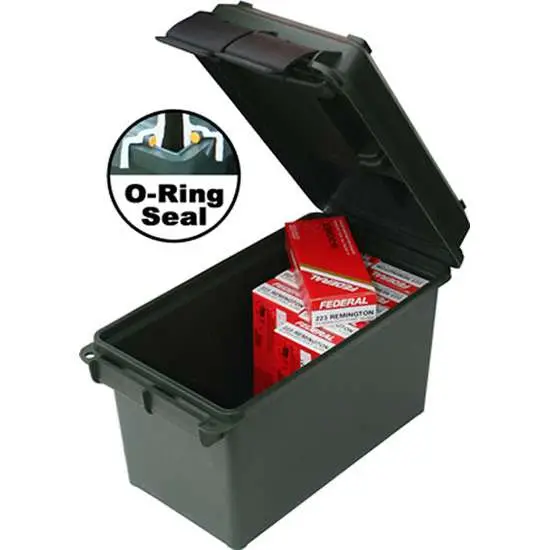 Mtm Ammo Can 50 Caliber Forest Green 7.4X13.5X8.5