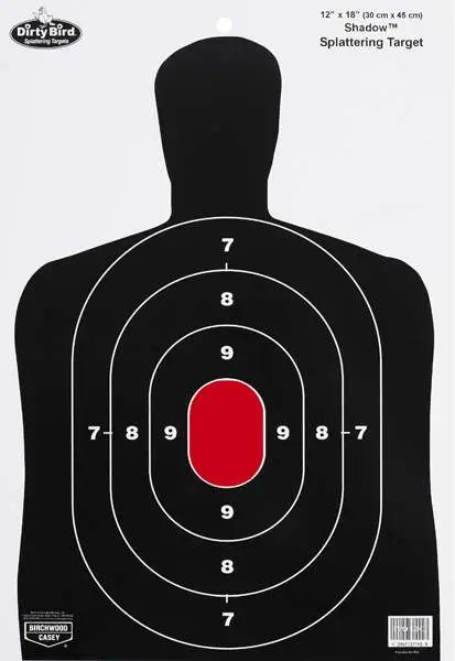 Birchwood Casey Dirty Bird 12X18 BC27 Silhouette Target - 8 Pack