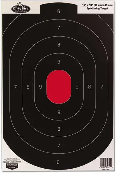 Birchwood Casey Dirty Bird 12X18 Silhouette Target - 8 Pack