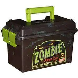 Mtm Zombie Ammo Can 50 Caliber Black/green