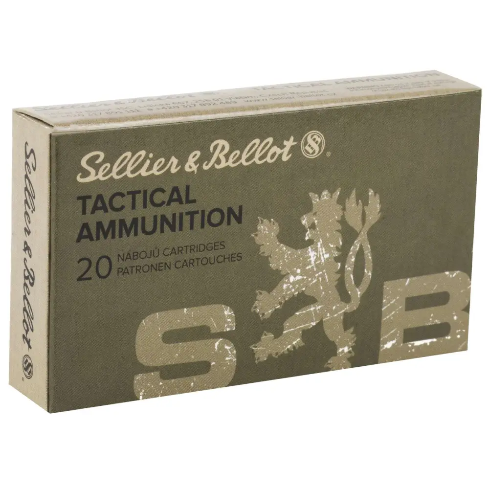 Sellier & Bellot 300 Blackout 124GR Fmj 20-RD