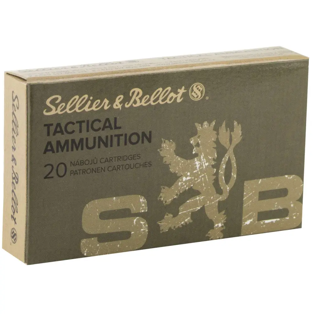 Sellier & Bellot 300 Blackout Subsonic 200GR Fmj 20-RD