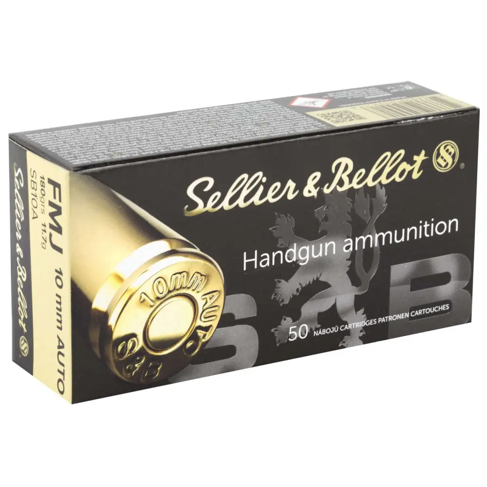 Sellier & Bellot 10MM 180GR Fmj 50RD