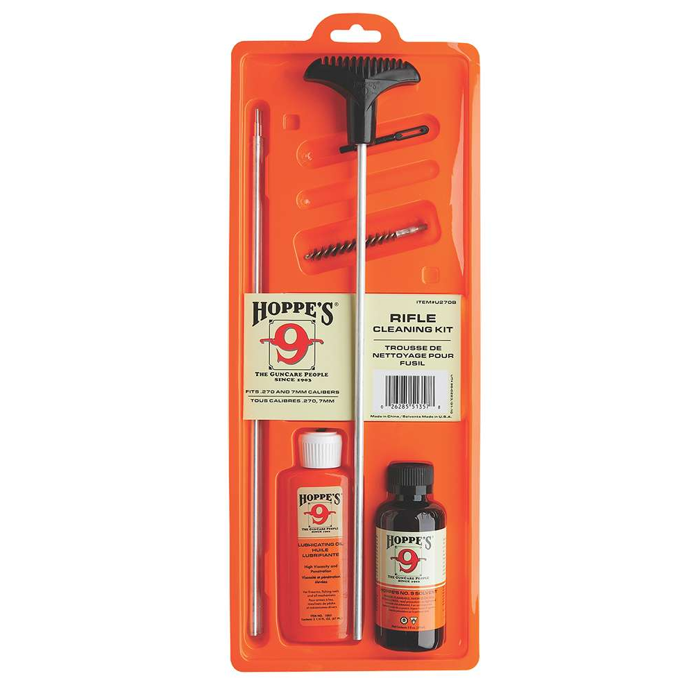 Hoppes Cleaning Kit .243 - .257 Caliber 6 - 6.5MM Rifle