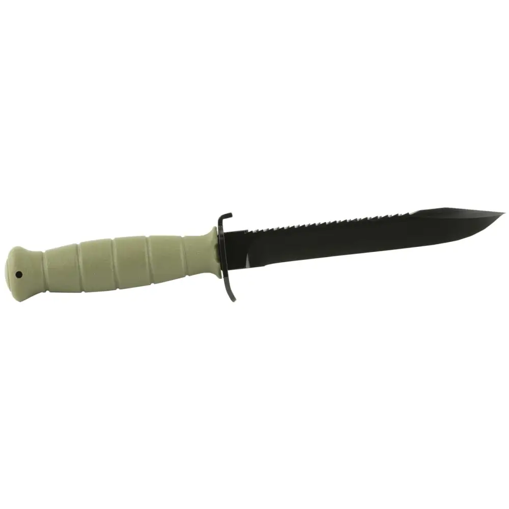 Glock Fixed Blade Knife With Saw - Battlefield Green