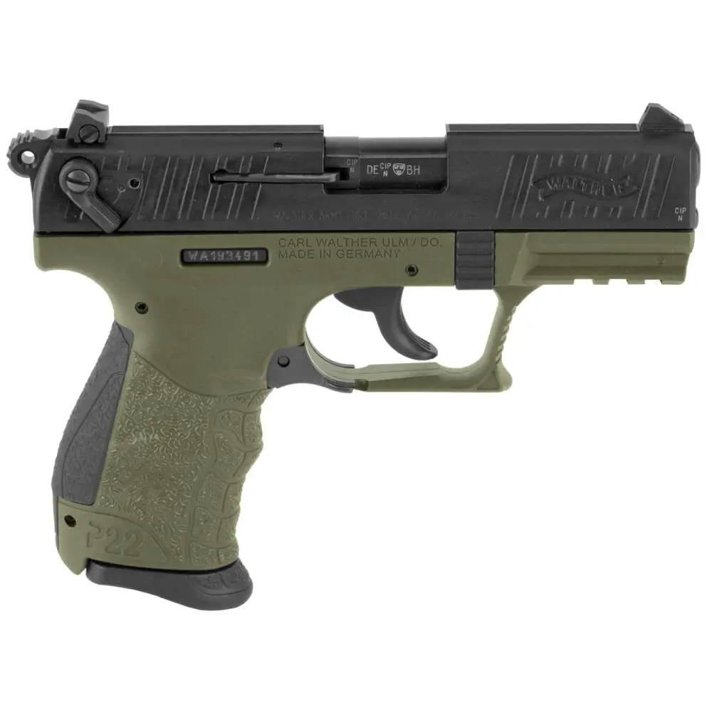 Walther P22Q Military 22LR 10+1 3.42