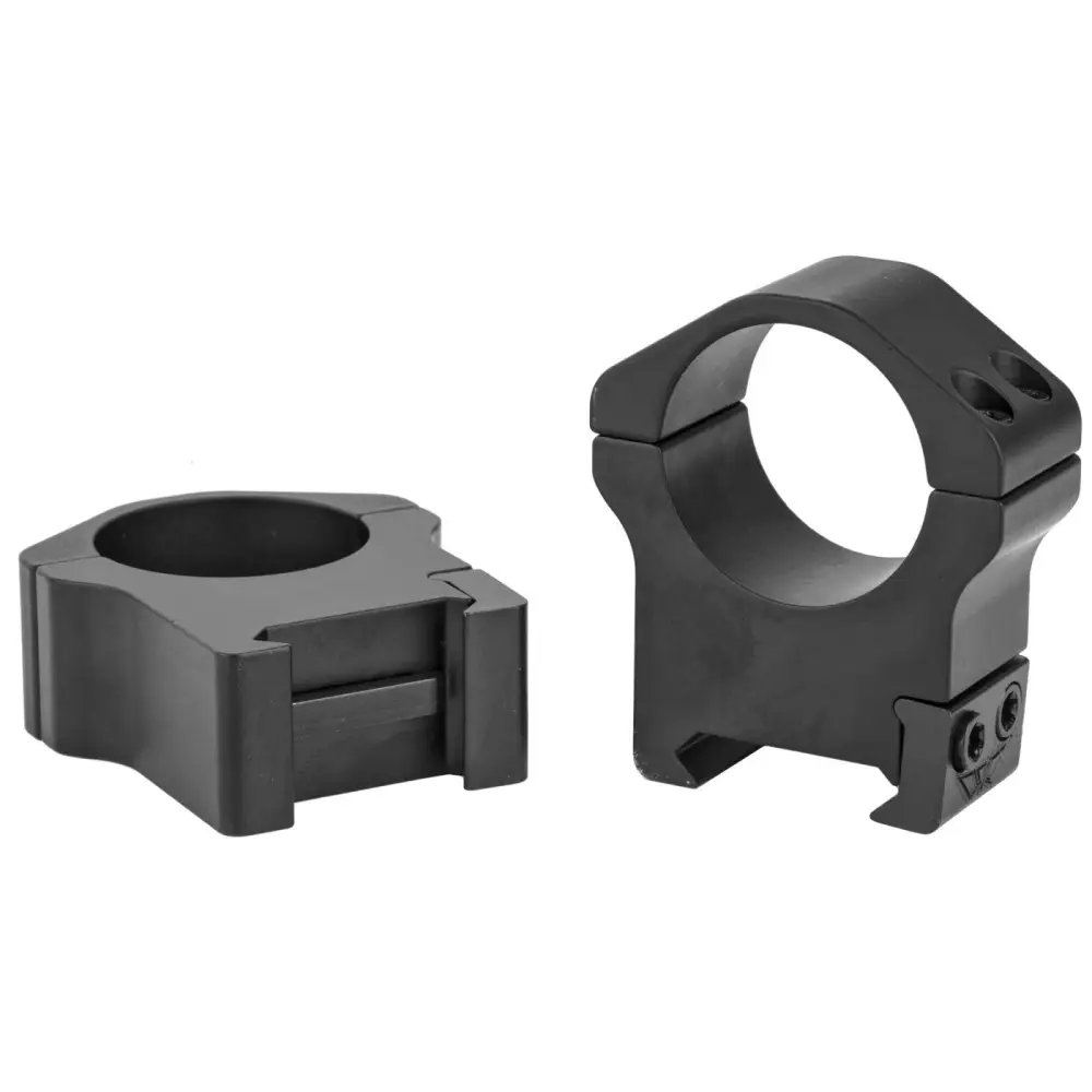 Warne Maxima 502M Horizontal Scope Rings 1 in High Matte Black