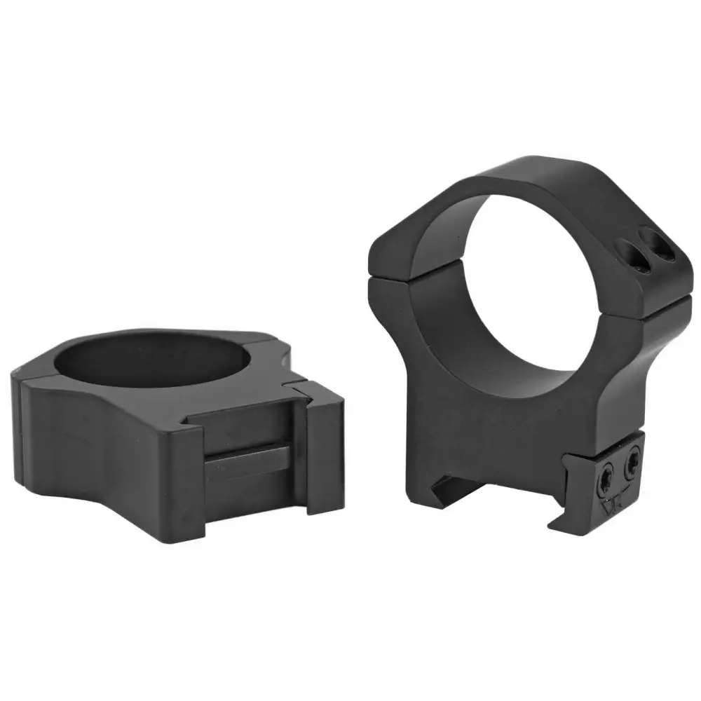 Warne Maxima Horizontal Rings 30MM High Matte Black