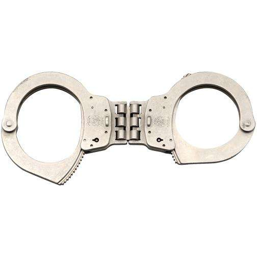S&w Model 1H Universal Size Handcuffs Nickel Hinge