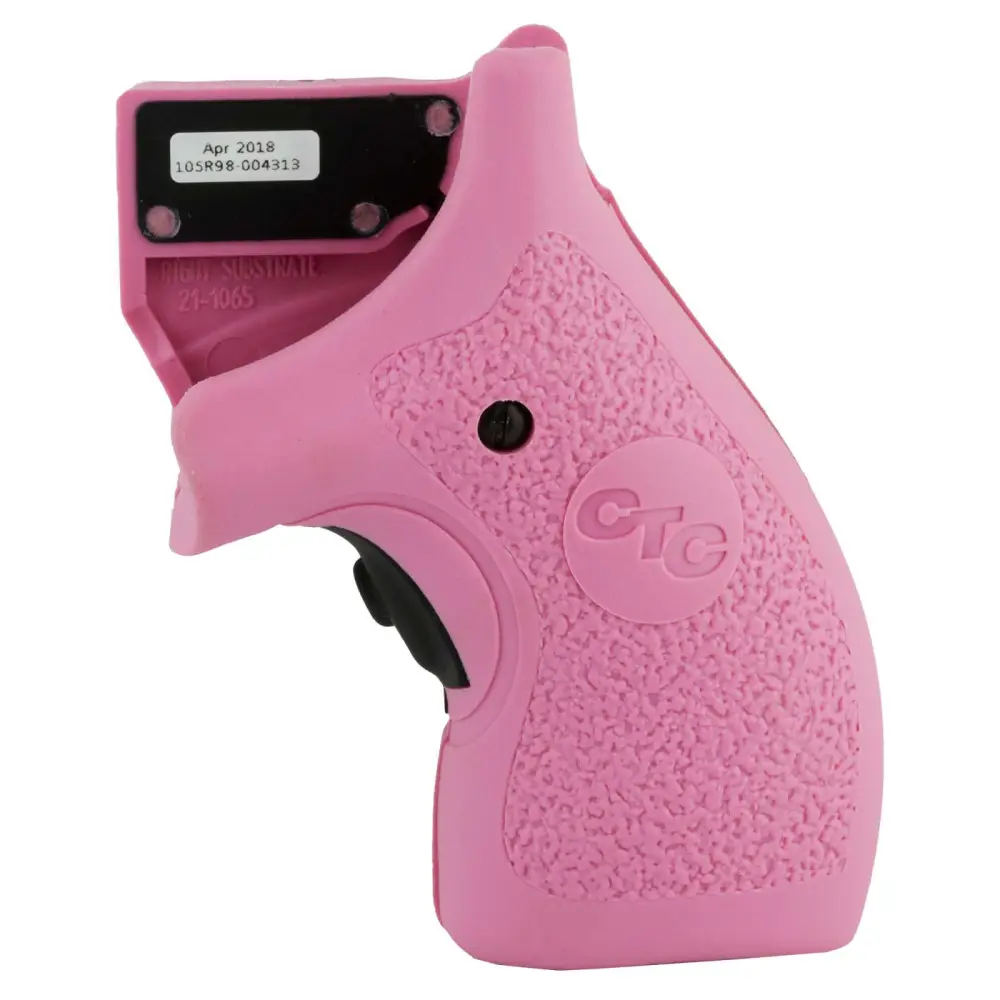 Crimson Trace Lasergrip S&w J-frame Round Butt Pink Defender Series