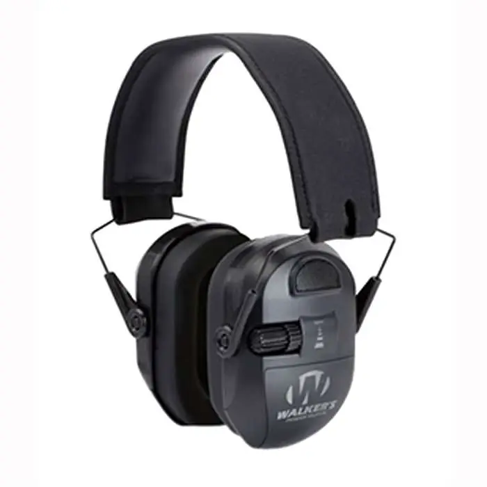 Walkers Game Ear Ultimate Power Muff Black 9X Enhancement