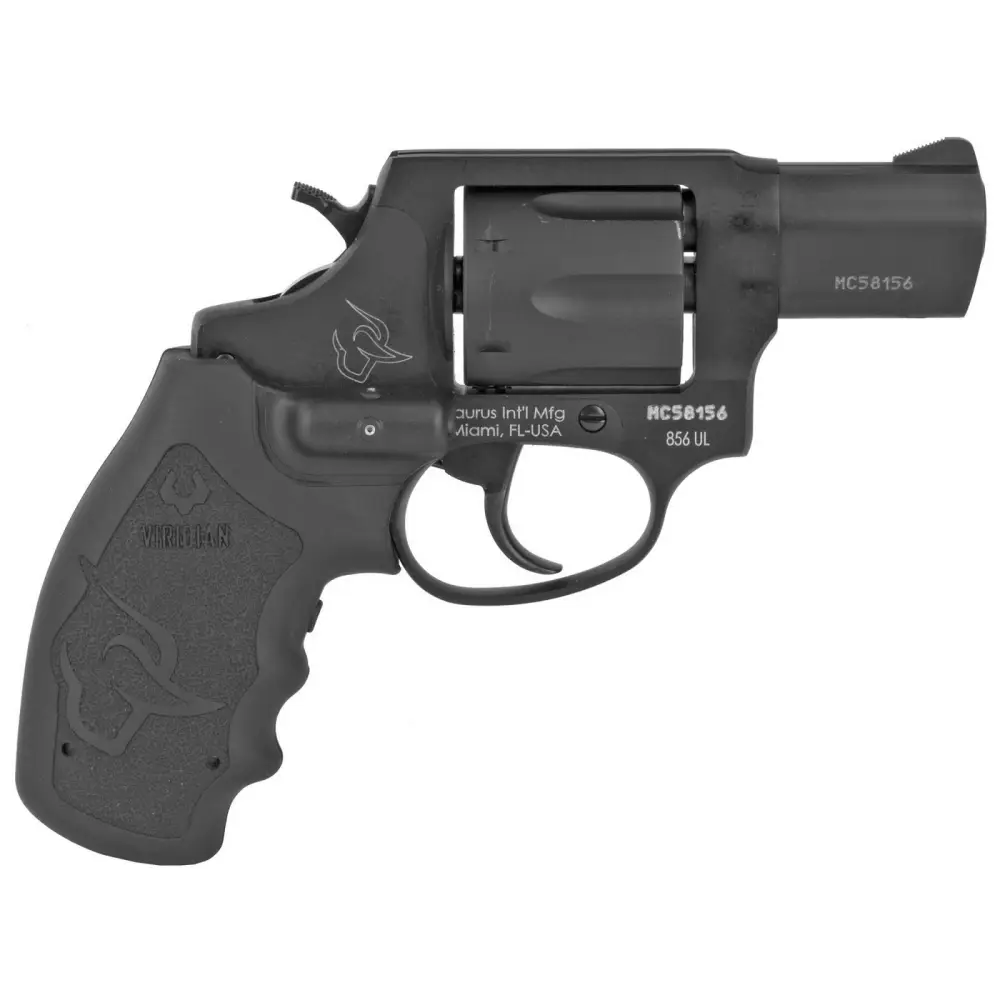 Taurus 856 Ultra-lite 38 Special 6RD 2 Black With Viridian Laser Grip