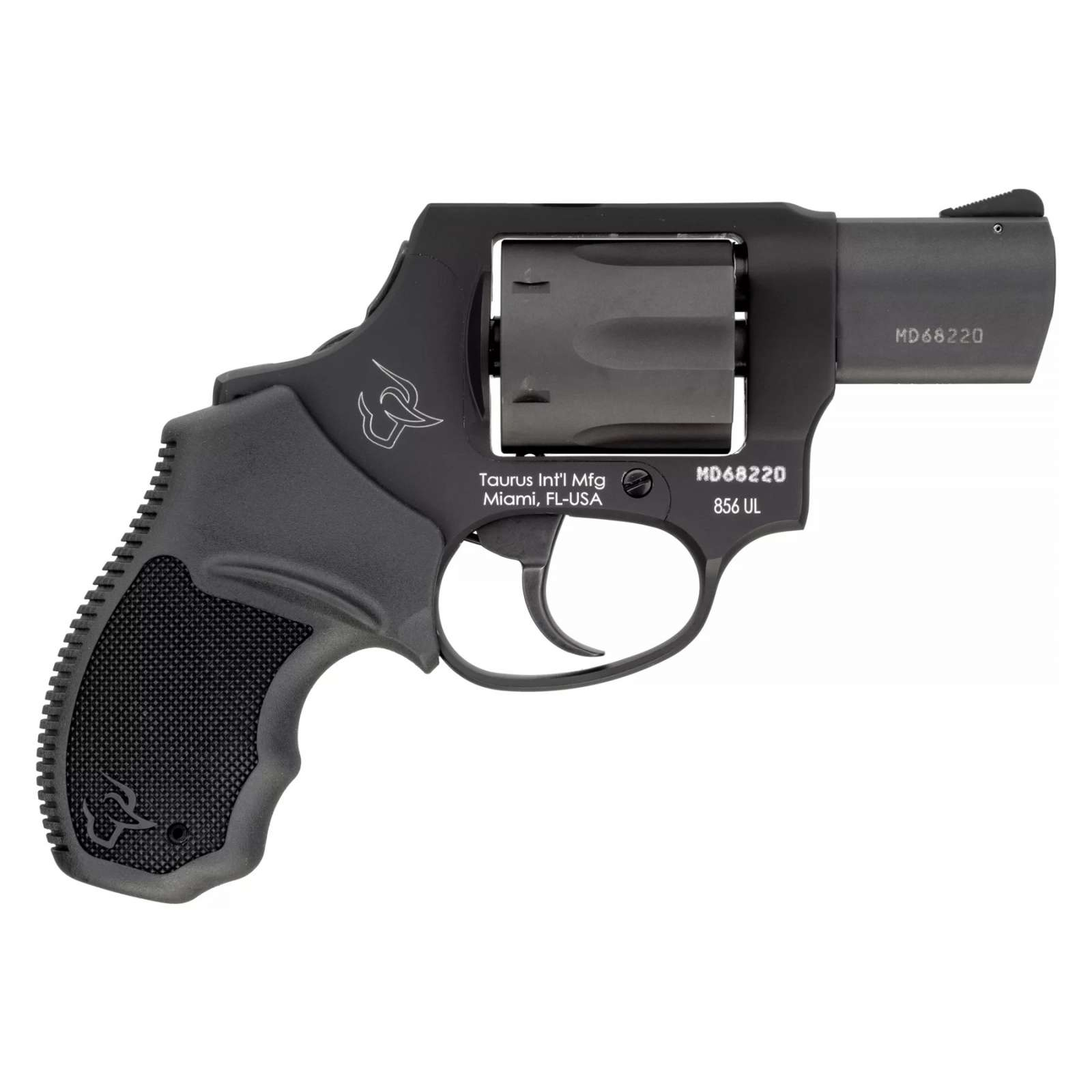 Taurus 856 Ultra-lite 38 Special +p 6RD 2 Black Concealed Hammer