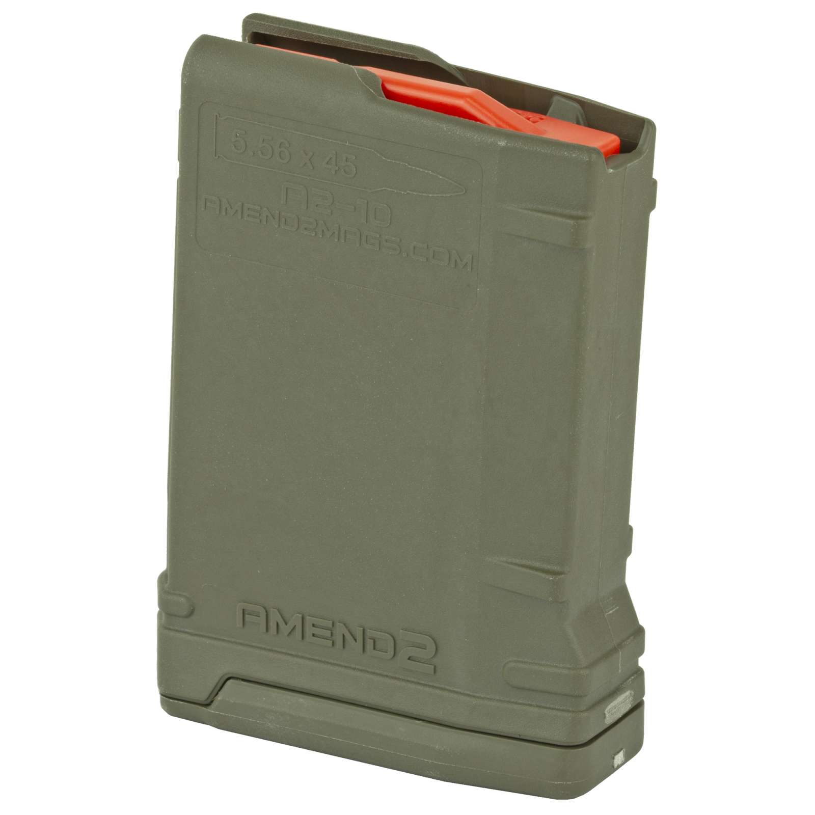 AMEND2 AR-15 5.56MM 10RD Polymer Magazine Od Green