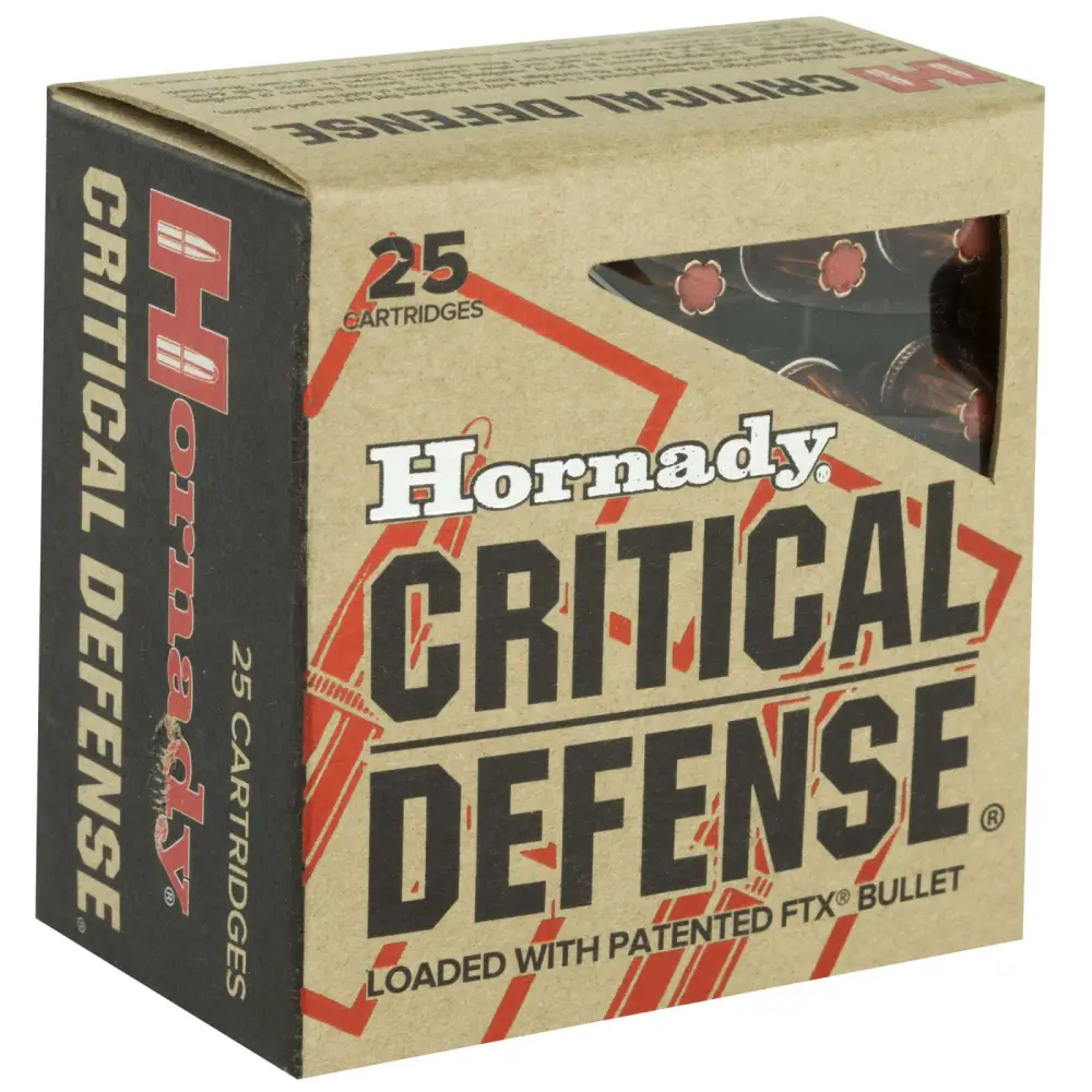 Hornady Critical Defense 32 H&r 80GR Ftx 25RD