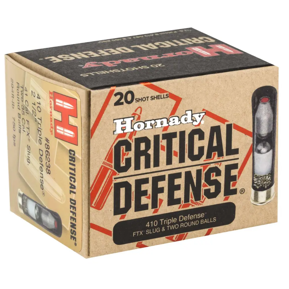 Hornady Critical Defense 410GA 2.5 20RD Box