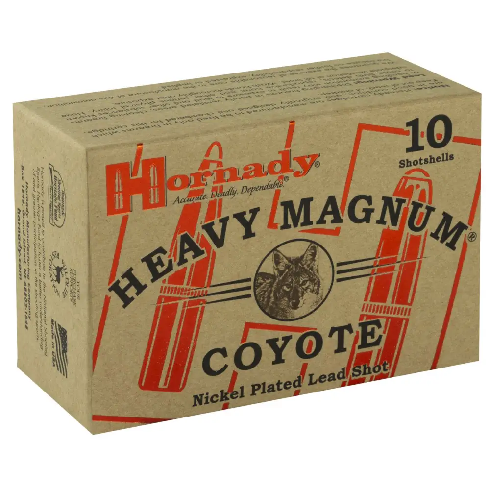 Hornady Heavy Magnum Coyote 12GA 3 00 Buckshot 10RD