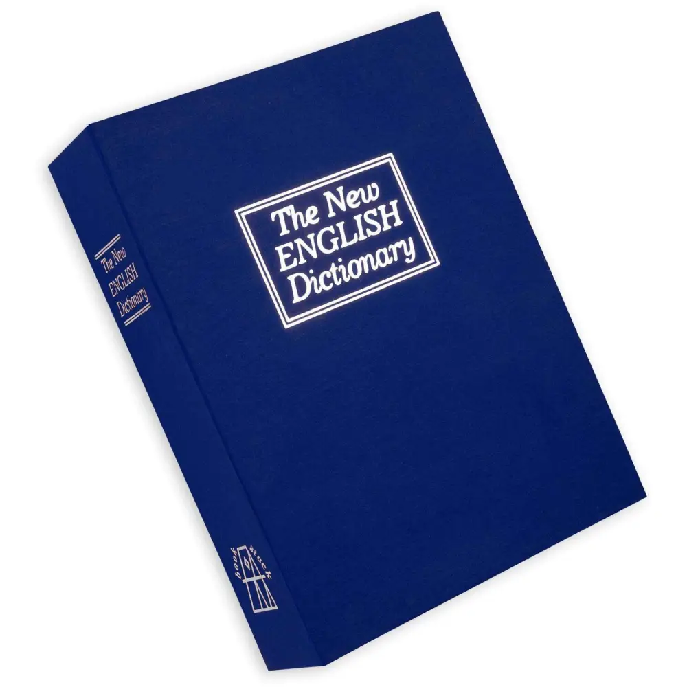 Bulldog Diversion Book Safe Blue With Combination Lock