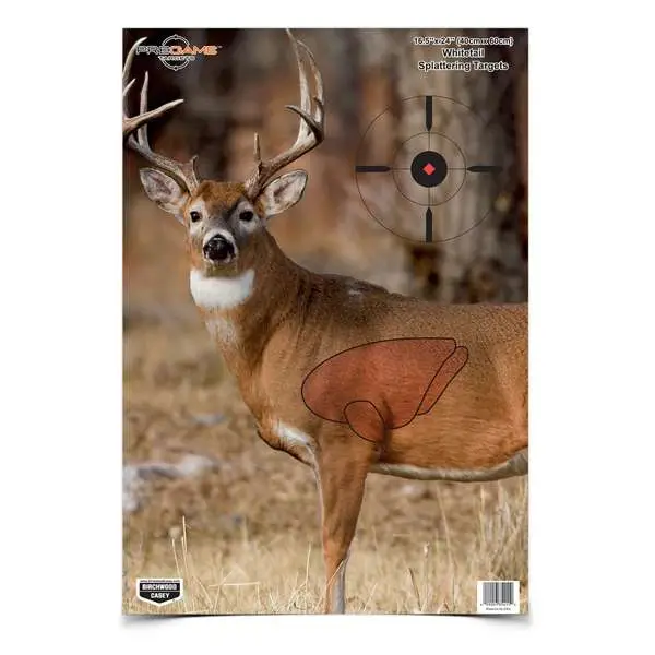 Birchwood Casey Pregame Deer Target 16.5 X 24 - 3 Pack