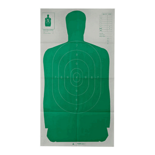 Champion Silhouette Target B27FSA 24X45 Green 100/PK
