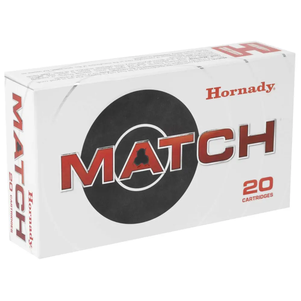 Hornady Match 308 Win 168 Gr Bthp 20 Rd