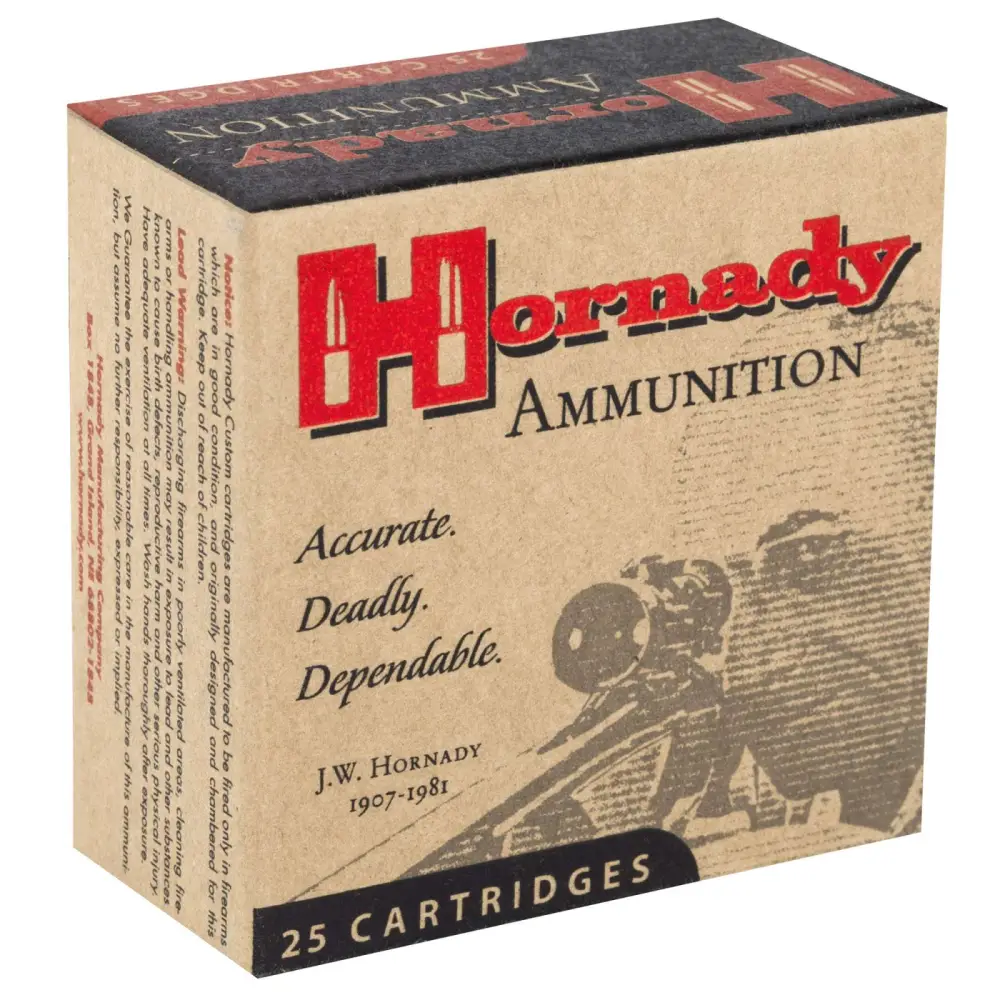 Hornady Custom 25 Acp 35GR Xtp 25RD Box
