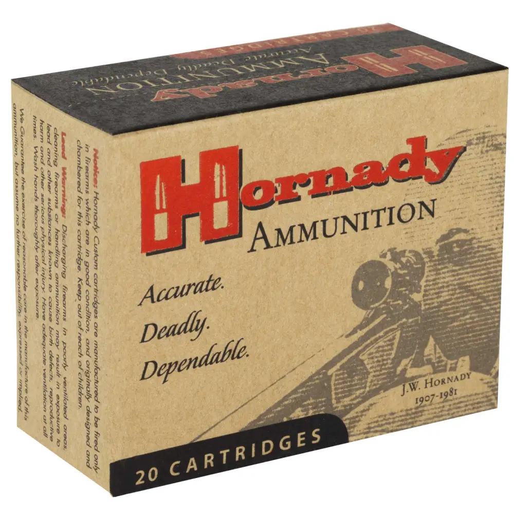 Hornady Custom 10MM Auto 155GR Xtp 20RD