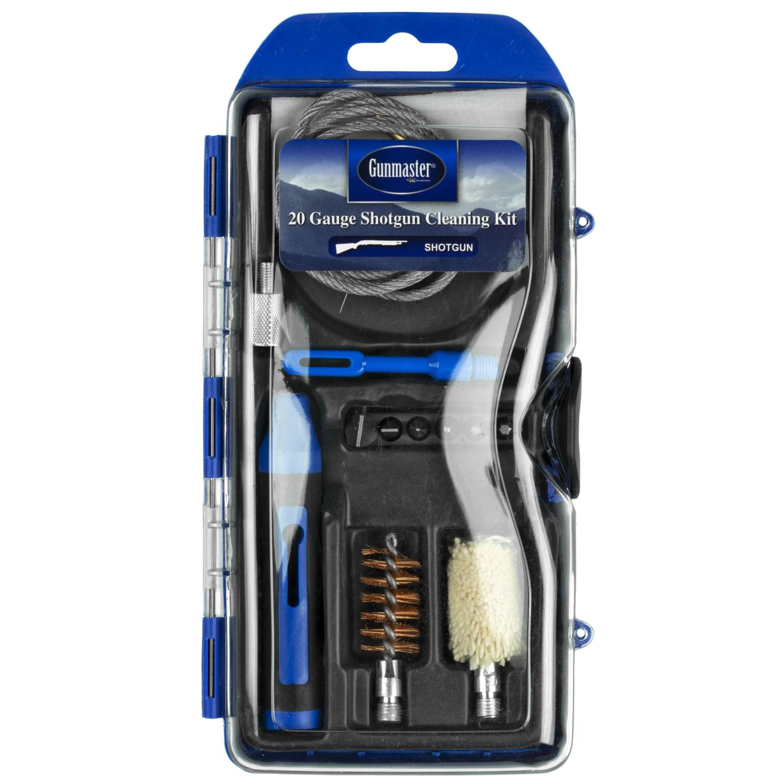 Dac Gunmaster 20GA Shotgun Cleaning Kit 14PC Black/blue