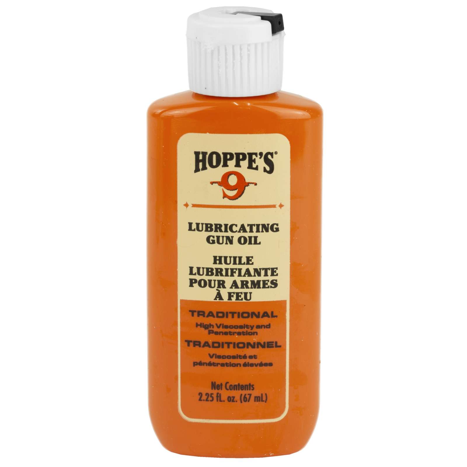 Hoppes Lubricating Oil 2.25 Oz Squeeze Bottle