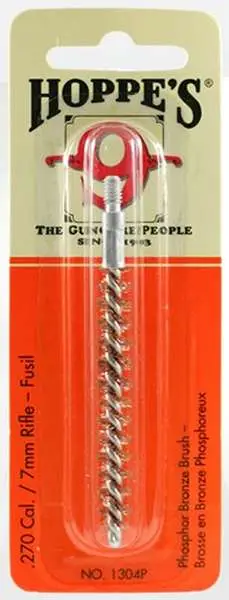 Hoppes .270/7MM Cal Phosphor Bronze Cleaning Brush 10 Pack