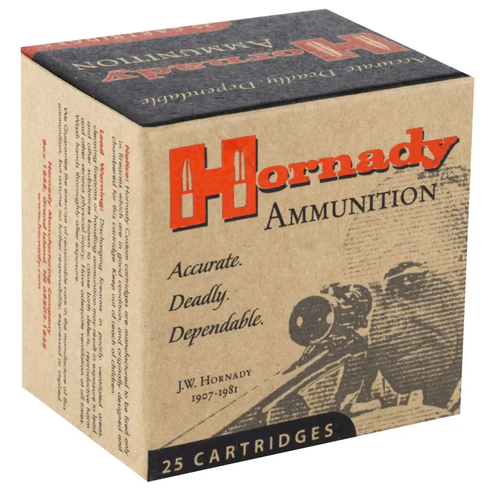 Hornady Custom 38 Special 158GR Xtp Jacketed Hollow Point 25RD