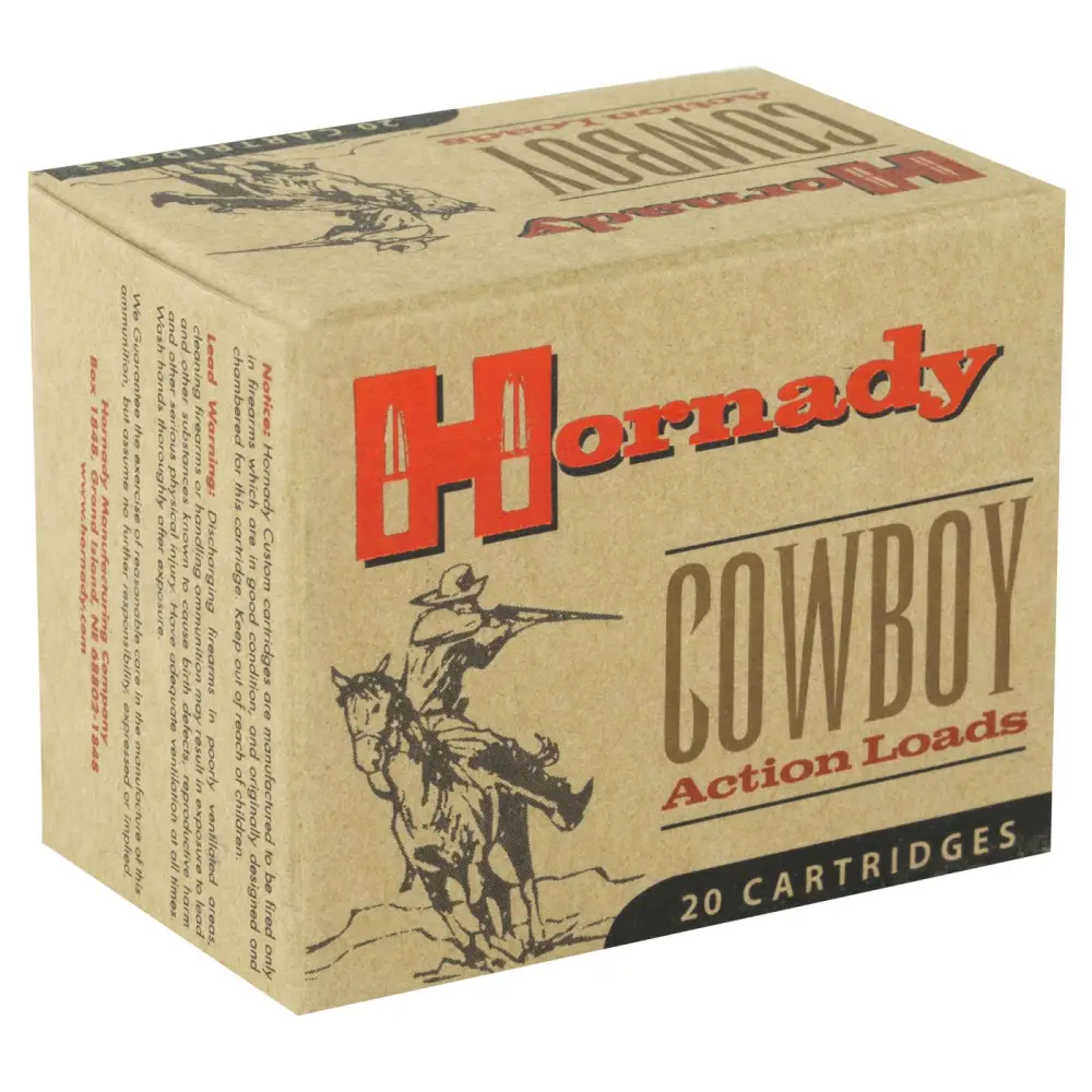 Hornady Custom Cowboy 45 Colt 255GR 20RD