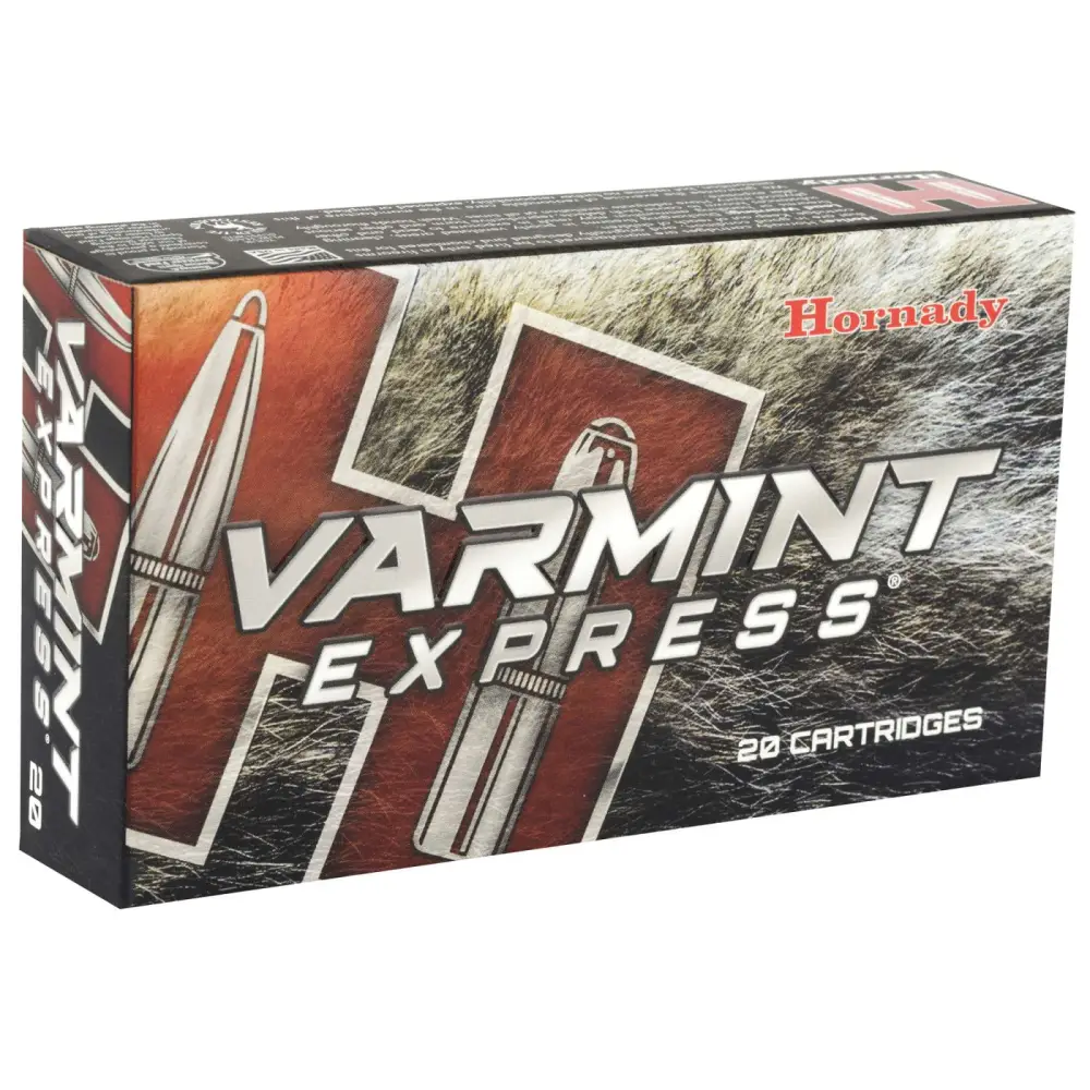 Hornady Varmint Express 22-250 Rem 55GR V-max 20RD Box