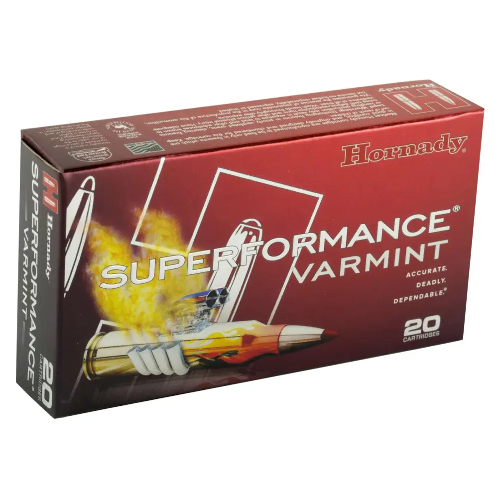 Hornady Superformance Varmint 204 Ruger 32GR V-max 20RD Box