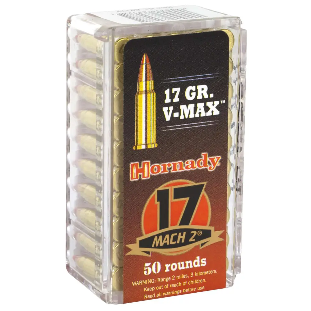 Hornady Varmint Express 17 HM2 17GR V-max 50RD Box