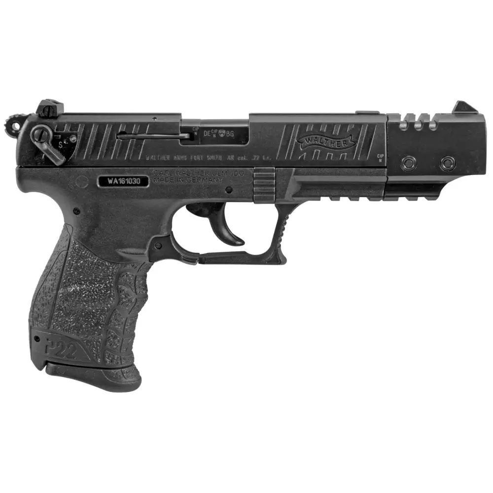 Walther P22 Target 22LR 10+1 5 Black Polymer