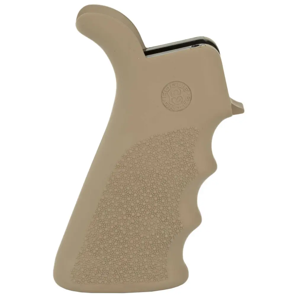 Hogue Rubber Overmold Grip AR15/M16 With Finger Grooves Flat Dark Earth