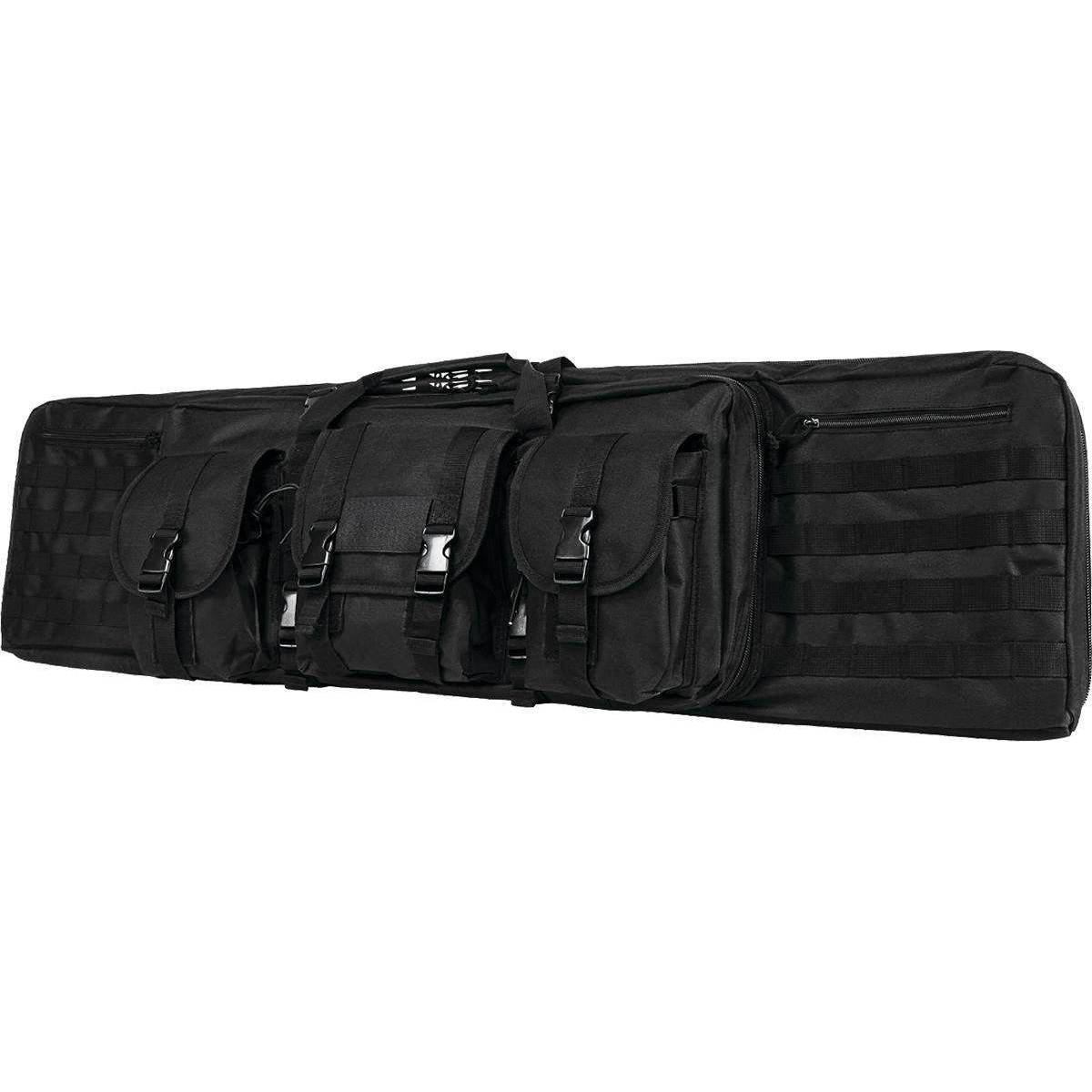 Ncstar Double Carbine Case 46 Black Nylon With Shoulder Straps