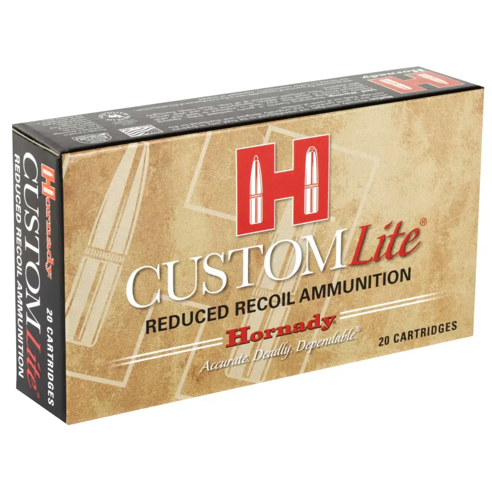 Hornady Custom Lite .308 Win 125GR Sst 20RD