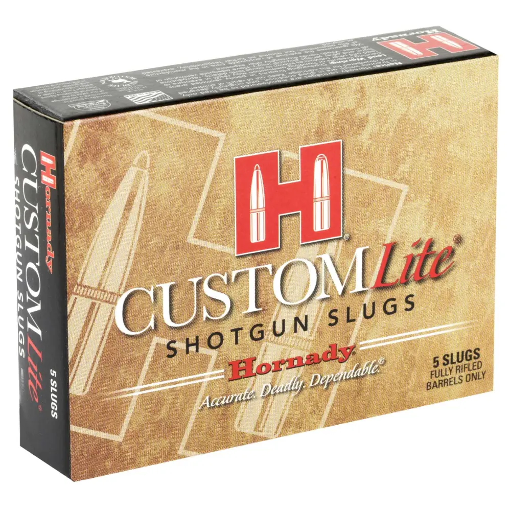 Hornady Custom Lite 20GA 2.75 250GR Ftx Sabot Slug 5RD