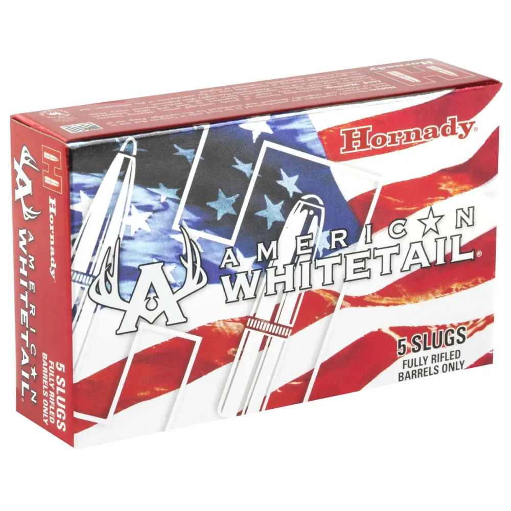 Hornady American Whitetail 12GA 2.75 325GR Interlock Slug 5RD